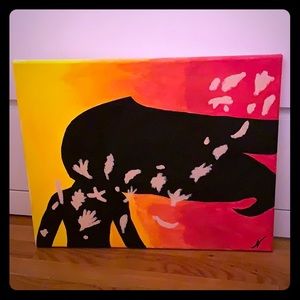 Pocahontas  wind painting price negotiable